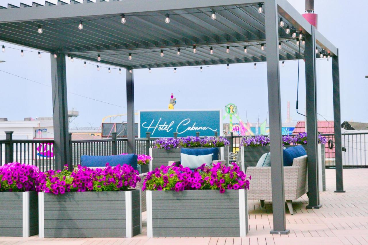 Hotel Cabana Oceanfront/Boardwalk North Wildwood Eksteriør billede