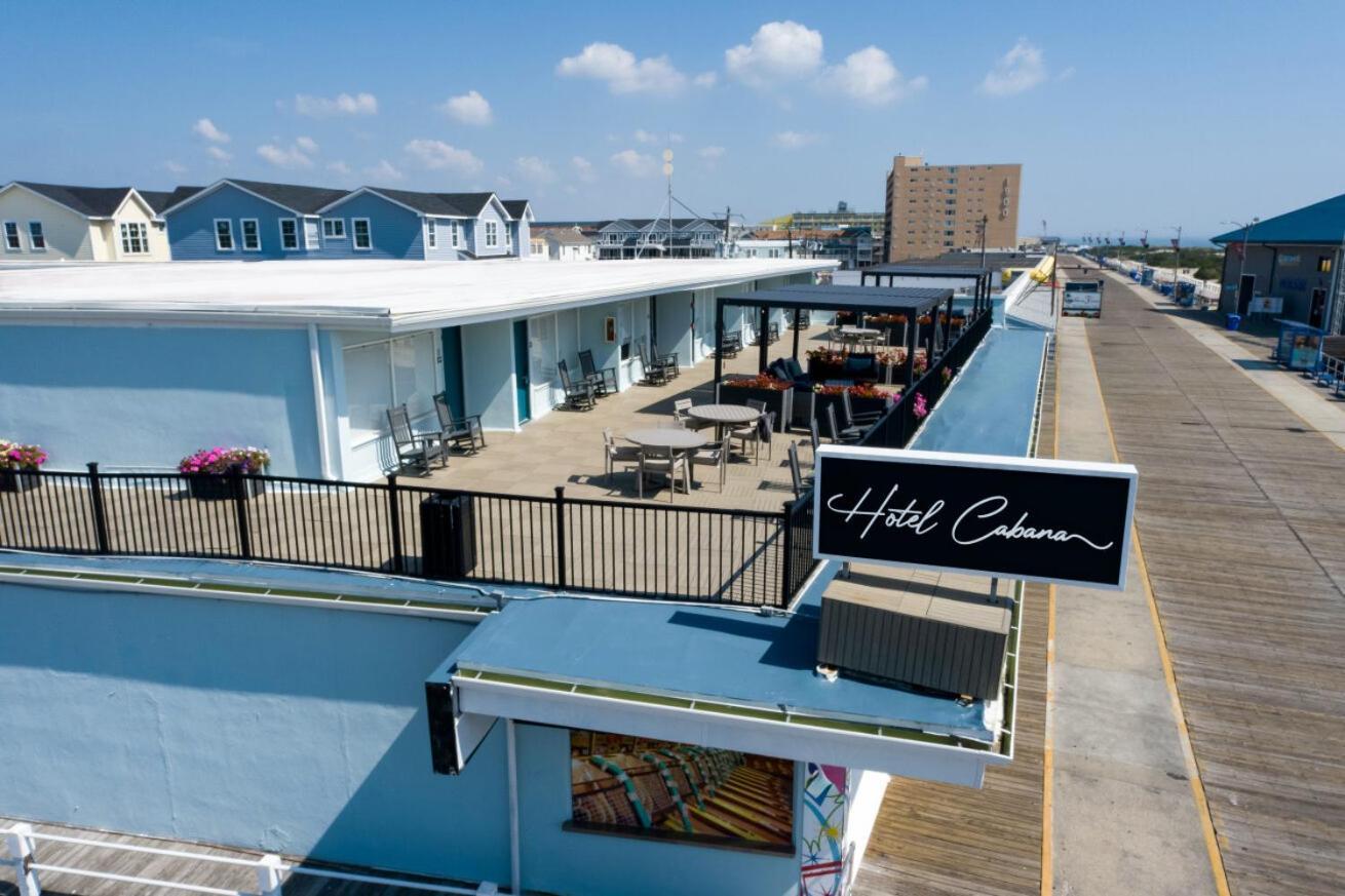 Hotel Cabana Oceanfront/Boardwalk North Wildwood Eksteriør billede